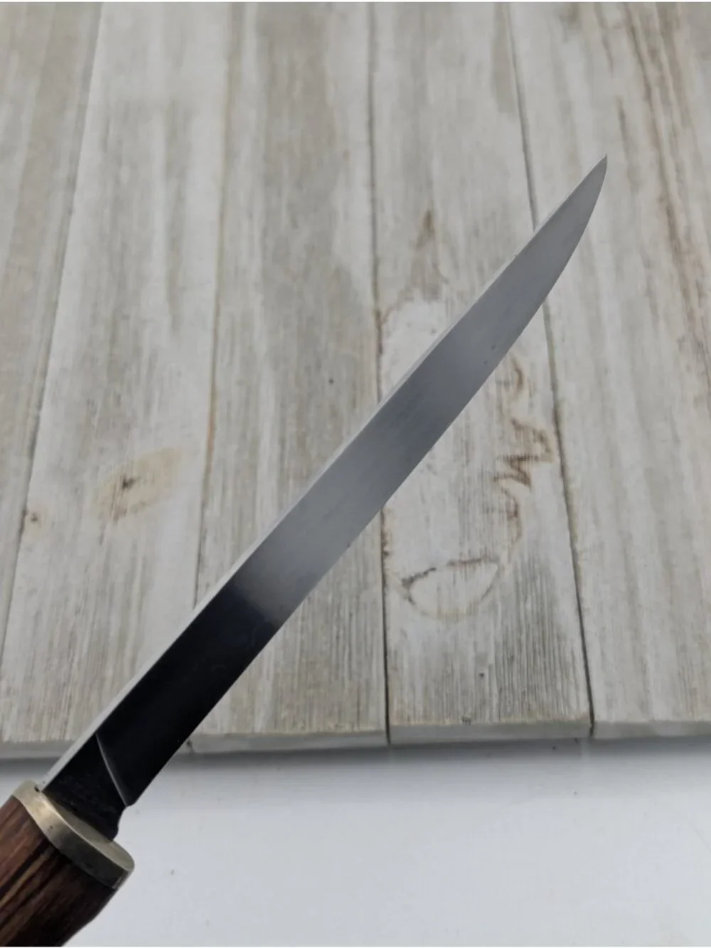 Vintage Sharp DF-60 Hunting Fishing Fillet fixed blade knife Japan 6